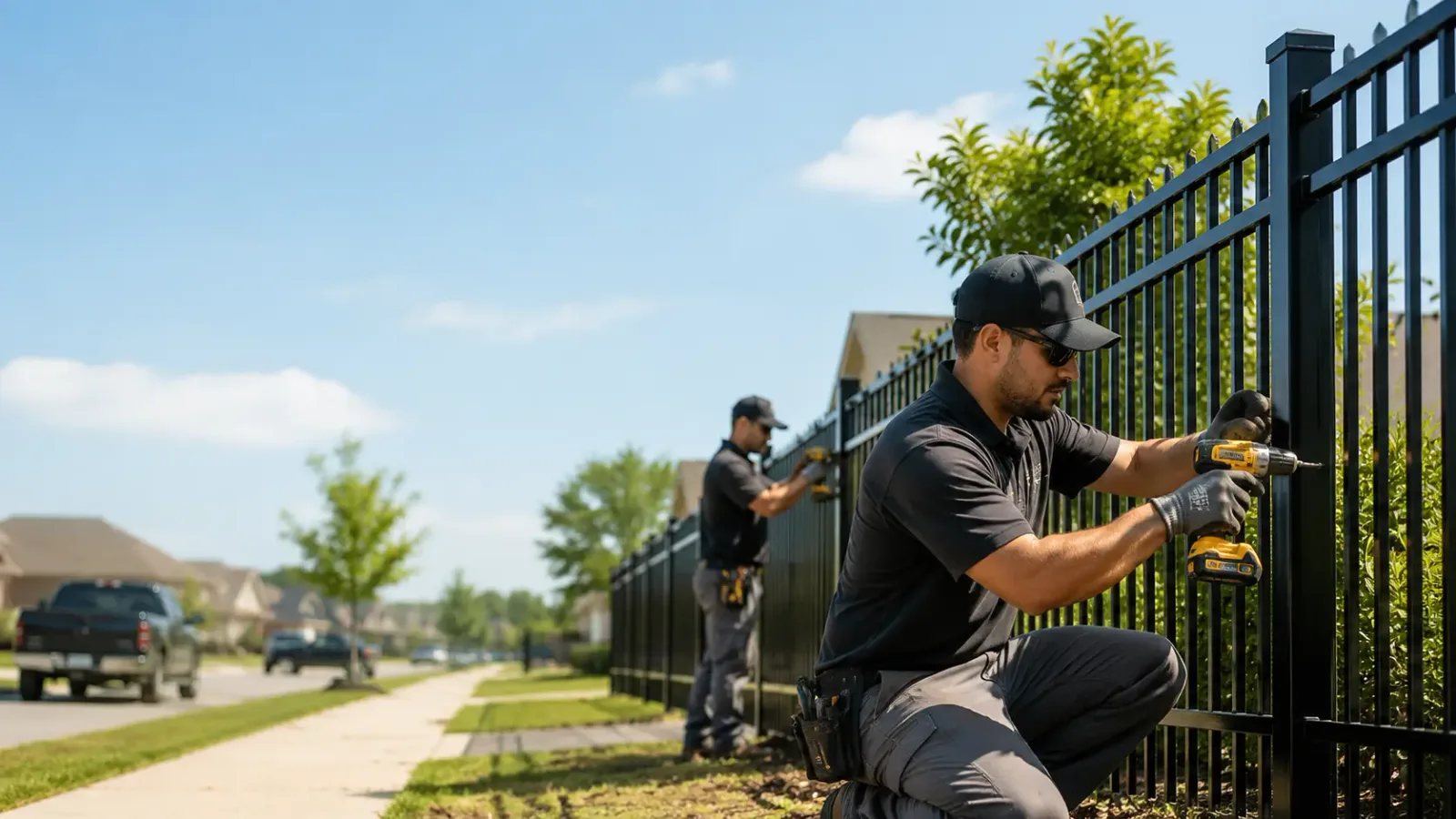 Metal Fence Installation in Oakdale, TN